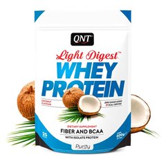 QNT, Протеин Light Digest Whey Protein, кокос, 500 г (QNT-40774), фото
