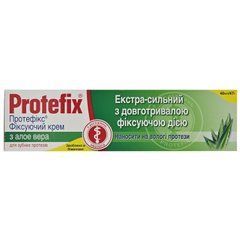Protefix, Крем для фіксації зубних протезів, з алое віра, 40 мл (PRF-52217), фото