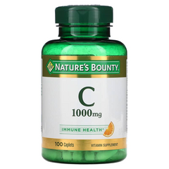 Nature's Bounty, вітамін C, 1000 мг, 100 капсул (NRT-01707), фото