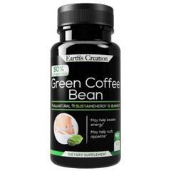 Earth‘s Creation, Зеленый кофе G50, 400 мг, 60 капсул (817464), фото