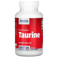 Jarrow Formulas, таурін, 1000 мг, 100 капсул (JRW-15020), фото