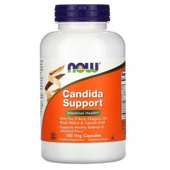 Now Foods, Candida Support, 180 растительных капсул (NOW-03319), фото