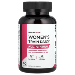 Rule One Proteins, Training Daily, мультивитаминный комплекс для женщин, 60 таблеток (RUL-10974), фото