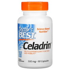 Doctor's Best, Celadrin, 500 мг, 90 капсул (DRB-00137), фото