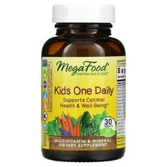 MegaFood, Kids One Daily, вітаміни для дітей, 30 пігулок (MGF-10179), фото