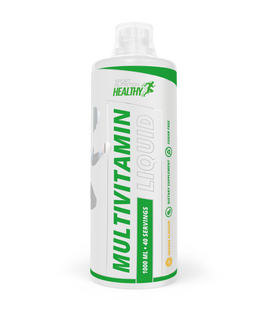 MST Nutrition, Комплекс мультивитаминов, Healthy Multivitamin Liquid Orange, 1000 мл (MST-00366), фото