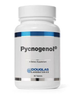 Пикногенол для артерий, Pycnogenol, Douglas Laboratories, 50 мг, 90 таблеток (DOU-02136), фото