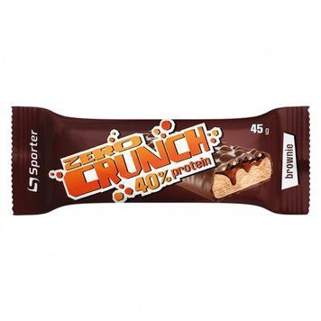 Sporter, Батончик Zero Crunch 40% Protein, брауни, 45 г (SPO-72089), фото