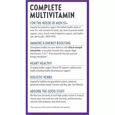 New Chapter, Every Man's One Daily Multi, мультивітаміни для чоловіків віком від 55 років, 24 вегетаріанські таблетки (NCR-90126), фото