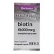 Bluebonnet Nutrition BLB-01504 Биотин, 10 000 мкг, Beautiful Ally, Bluebonnet Nutrition, 90 вегетарианских капсул (BLB-01504) 1