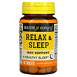 Mason Natural, Средство для спокойствия и крепкого сна, 90 таблеток (MAV-14989), фото