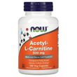 Now Foods, ацетил-L-карнитин, 500 мг, 100 вегетарианских капсул (NOW-00076)