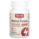 Jarrow Formulas JRW-30006 Jarrow Formulas, Метилфолат, 400 мкг, 60 рослинних капсул (JRW-30006)
