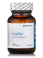 L-5-метилтетрагидрофолат, FolaPro, Metagenics, 800 мкг, 120 таблеток (MET-14688), фото