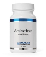 Амино-железо, Amino-Iron, Douglas Laboratories, 100 таблеток (DOU-03015), фото
