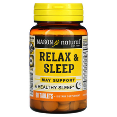Mason Natural, Засіб для спокою та міцного сну, 90 таблеток (MAV-14989), фото