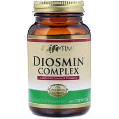 LifeTime Vitamins, комплекс с диосмином, 60 капсул (LIF-29026), фото