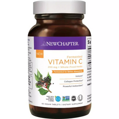 New Chapter, Ферментований Вітамін С, Fermented Vitamin C, 60 таблеток (NCR-00344), фото