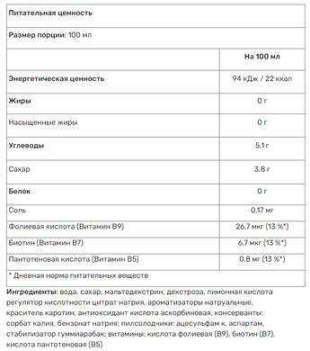 4MOVE, Ізотонічний напій 4 MOVE, 750 мл, лайм та м'ята (без цукру), - 1/6 (815825), фото