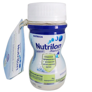 Готова рідка молочна суміш від народження Nutrilon Передчасний догляд - 70 мл, фото