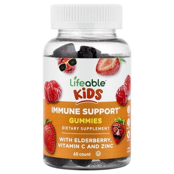 Комплекс для иммунитета для детей Lifeable Immune Support Kids - 60 жевательных конфет, фото