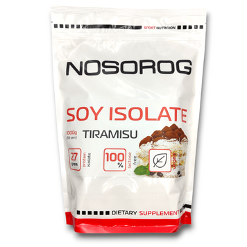 Соєвий протеїн-ізолят Nosorog Soy Isolate | тірамісу - 1000 г, фото