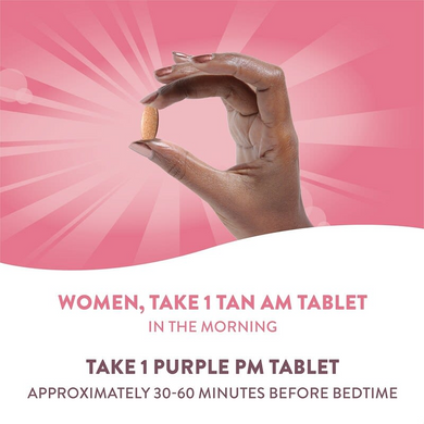 Nature's Way, формула для жіночого здоров'я, підтримка під час менопаузи, прийом вранці та ввечері, 30 ранкових та 30 вечірніх таблеток (EMT-07206), фото