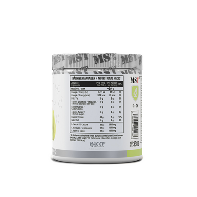 MST Nutrition, Комплекс аминокислот, BCAA Zero, груша-лайм, 55 порций, 330 г (MST-16217), фото