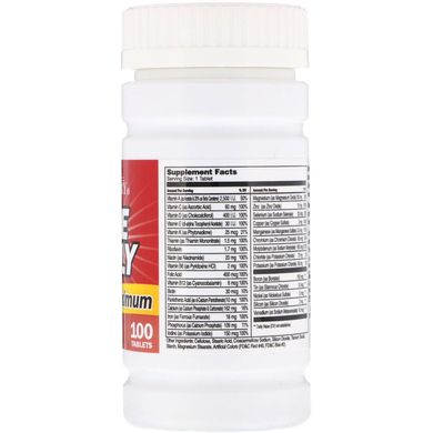 Мультивітаміни і мінерали, 21st Century Health Care, 100 таблеток (CEN-27304), фото