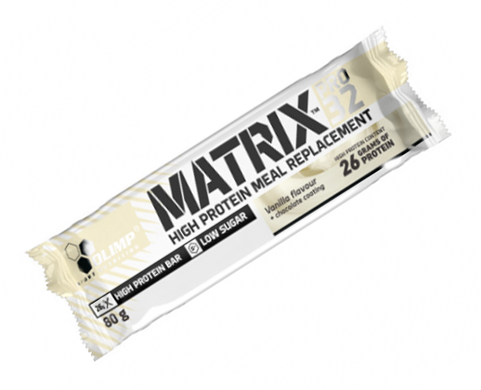 Olimp Nutrition, Батончик Matrix pro 32™, шоколад + арахіс, 80 г - 24/1 (815795), фото