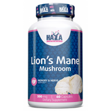 Haya Labs 820261 Haya Labs, Lion's Mane, ежовик гребенчастый, 500 мг, 60 капсул (HAL-00753)