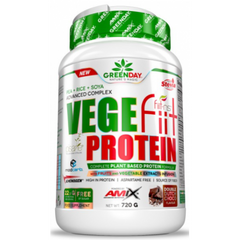 Amix, GreenDay Vege-Fiit Protein, двойной шоколад, 720 г (817902), фото