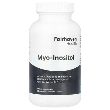 Fairhaven Health, мио-инозитол, для женщин и мужчин, 120 капсул (FHH-00075), фото