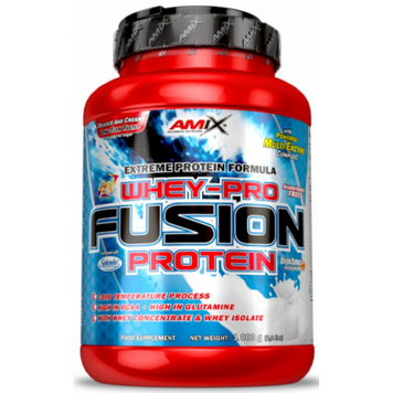 Amix, Whey-Pro FUSION, полуниця, 1000 г (818049), фото
