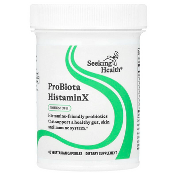 Seeking Health, Комплекс пробиотиков, 10 млрд КОЕ, ProBiota HistaminX, 60 вегетарианских капсул (SKH-52101), фото