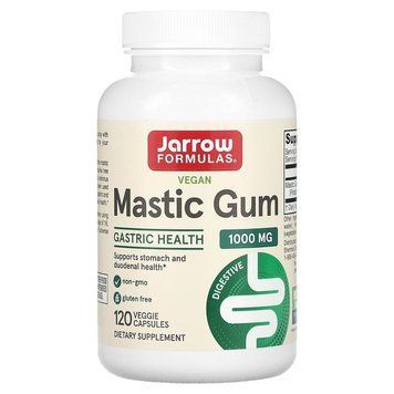 Jarrow Formulas, Мастиковая смола, 500 мг, 120 вегетарианских капсул (JRW-23014), фото