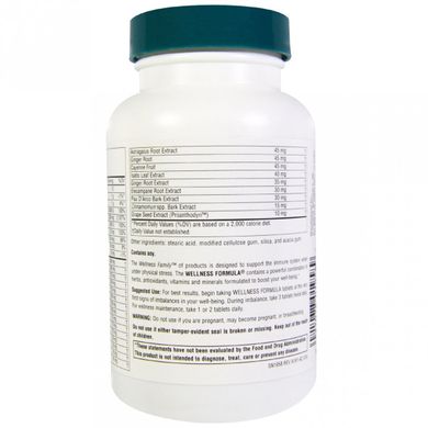 Source Naturals, Wellness Formula, защитный травяной комплекс, 90 таблеток (SNS-01958), фото