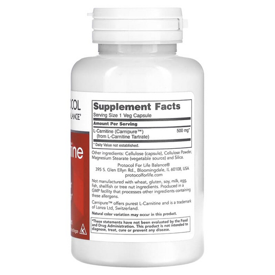 protocol for life balance l carnitine png cholesterol L-Carnitine 500mg - Cell Energy Metabolism N-glycan-dependent protein maturation and quality