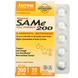 Jarrow Formulas JRW-20014 Jarrow Formulas, SAMe (дисульфат тозилат), 200 мг, 20 таблеток, покритих кишковорозчинною оболонкою (JRW-20014) 1