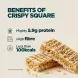 Myprotein MPT-36302 Хрусткий протеїновий батончик Myprotein Crispy Square Protein Snack | маршмелоу - 12 шт по 30 г 2