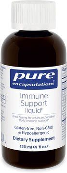 Pure Encapsulations, Поддержание иммунитета жидкость, Immune Support liquid, ежедневная иммунная поддержка для взрослых и детей, 120 мл (PE-01068), фото