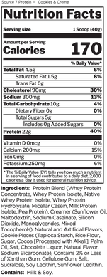 Многокомпонентный протеин Rule 1 Source 7 Protein | печенье с кремом - 1800 г, фото