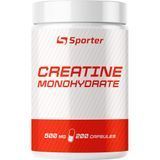 Креатин моногідрат Sporter Creatine Monohydrate - 200 капсул, фото