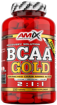 Аминокислоты BCAA Amix BCAA Gold - 150 таблеток, фото