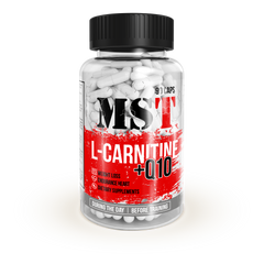 MST Nutrition, L-карнітин + Q10, 90 капсул (MST-24470), фото