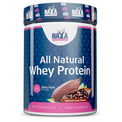 Haya Labs, 100% Pure All Natural Whey Protein, ваниль, 454 г (818723), фото