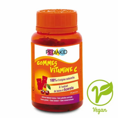 Витамин С для детей, Radiergummis Vitamin C, Pediakid, 60 жевательных конфет (PED-02313), фото
