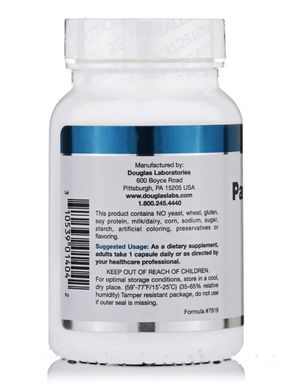 Douglas Laboratories, Пантотеновая кислота, 500 мг, 100 капсул (DOU-01404), фото