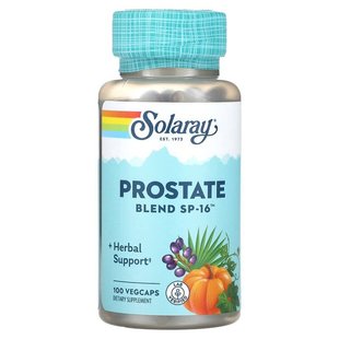 Solaray, Prostate Blend SP-16, 100 капсул с растительной оболочкой (SOR-02160), фото