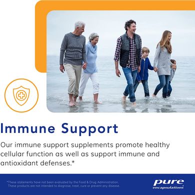 Pure Encapsulations, Підтримка імунітету рідина, Immune Support liquid, щоденна імунна підтримка для дорослих і дітей, 120 мл (PE-01068), фото